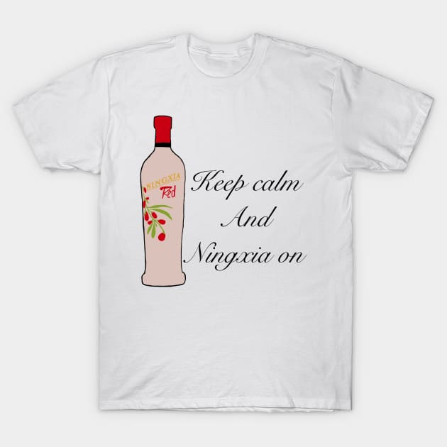 Ningxia on T-Shirt by shellTs